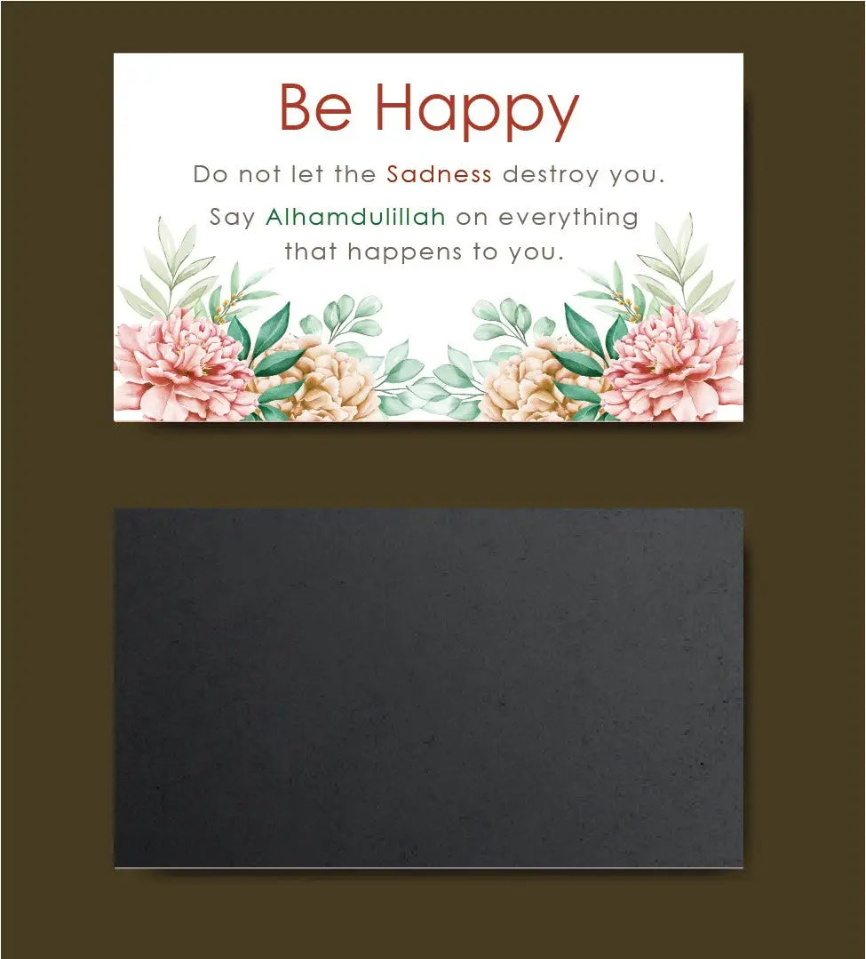Magneet -be happy - Islamboekhandel.nl