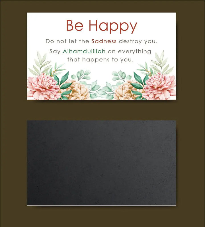Magneet -be happy - Islamboekhandel.nl
