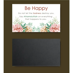 Magneet -be happy - Islamboekhandel.nl