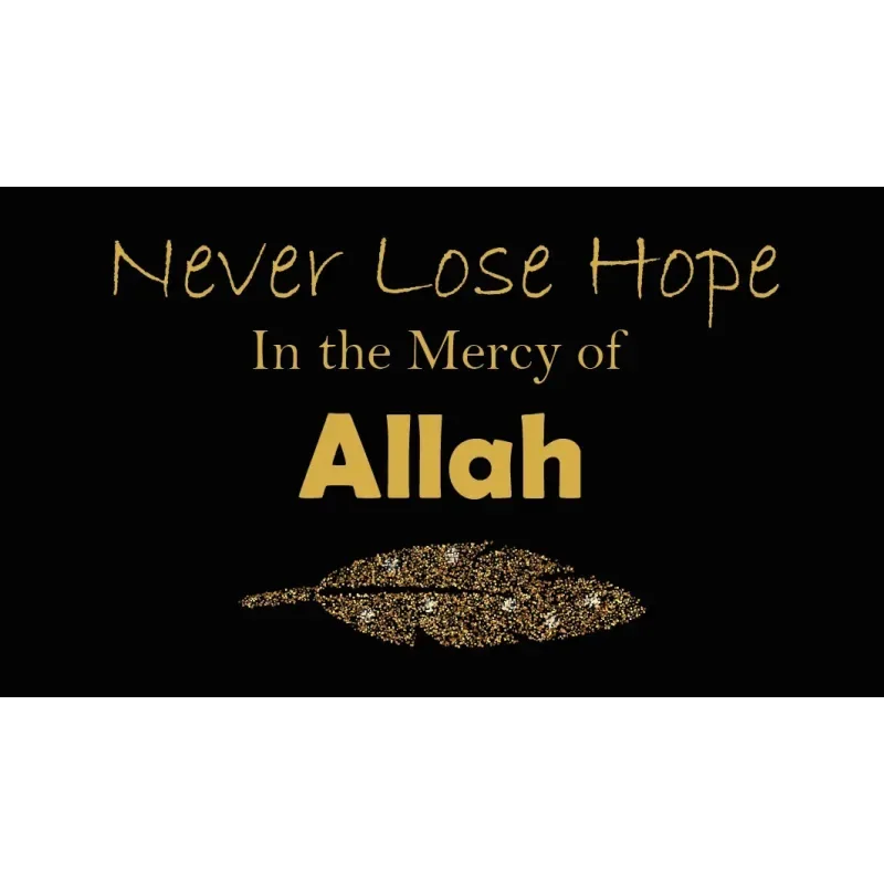 Magneet -never lose hope - Islamboekhandel.nl