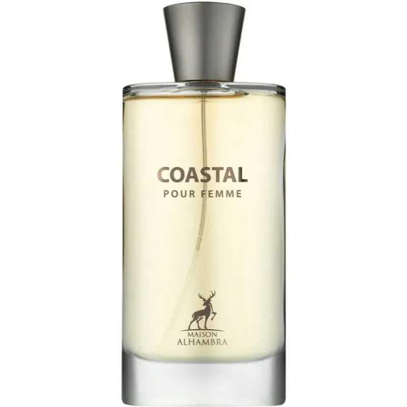 Maison Alhambra Coastal parfum met een hertlogo op de fles