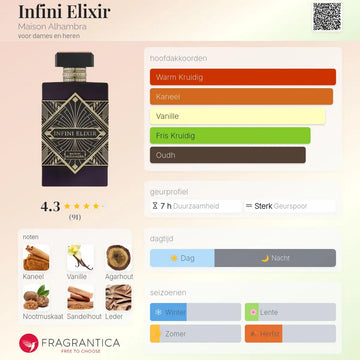 Maison Alhambra Infini Elixir – EDP - Eau de Parfum