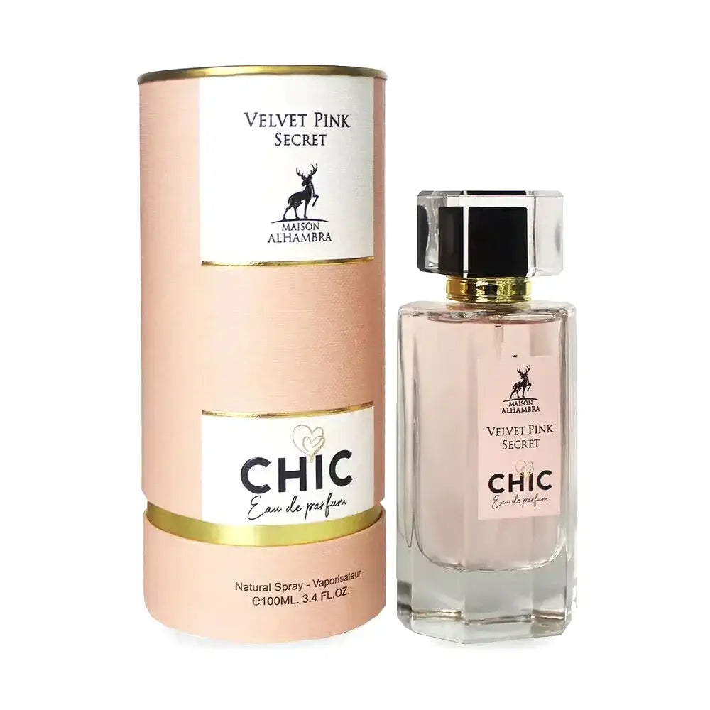 Maison Alhambra Velvet Pink Secret Chic - Islamboekhandel.nl
