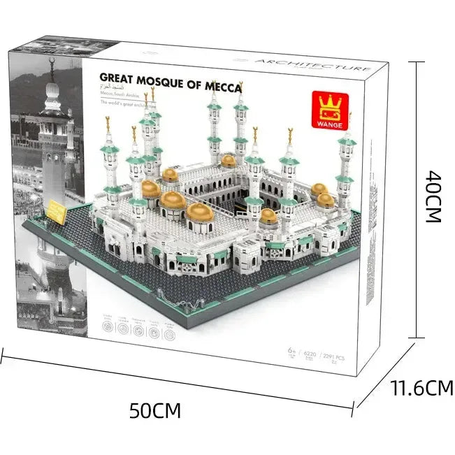 Masjid al Haram in Mekka Bouwstenenset(lego) - (2291 blokjes) - Islamboekhandel.nl