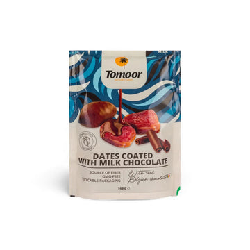 Melk chocolade dadels - 100 gram - Islamboekhandel.nl
