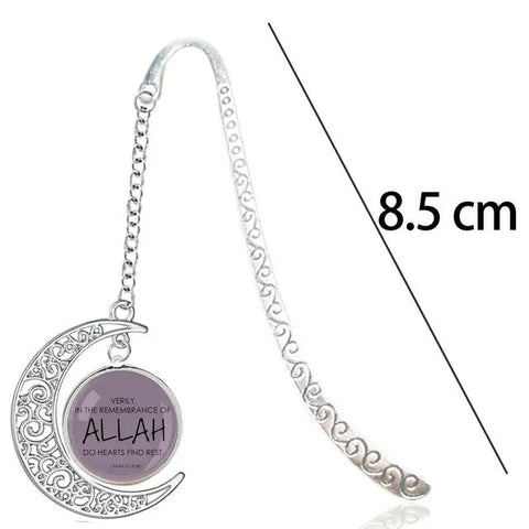 Metalen Boekenlegger - Verily It Is In The Remembrance Of Allah That Hearts Find Peace Al Umma