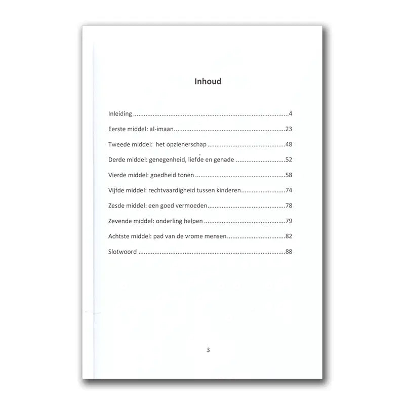Middelen voor het bereiken van gelukzaligheid in het gezin - Islamboekhandel.nl