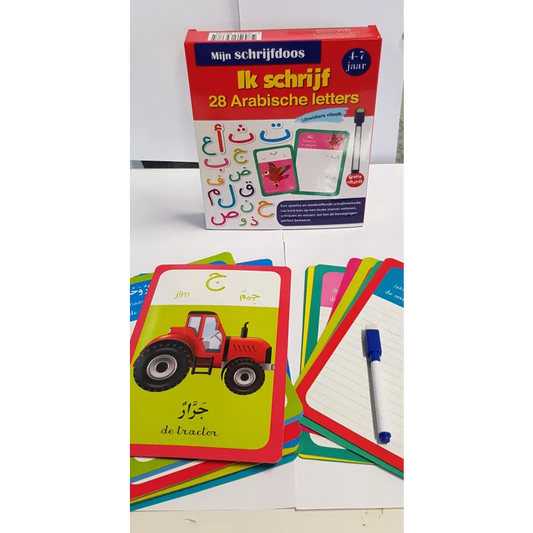 Mijn schrijfdoos -ik schrijf Arabische letters Editions Charraoue
