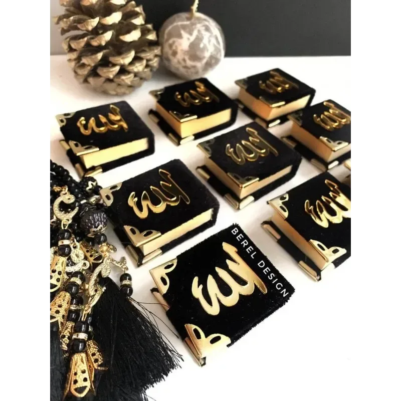 Mini Koran met fluwelen kaft - Islamboekhandel.nl