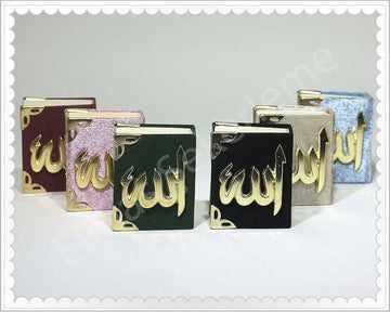Mini Koran met fluwelen kaft - Islamboekhandel.nl