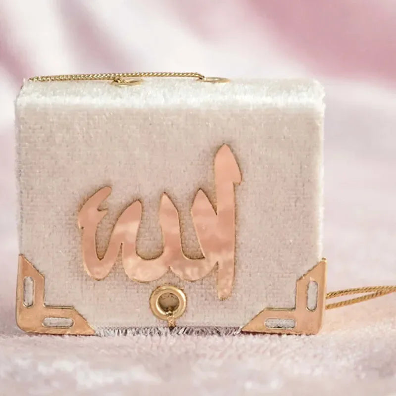 Mini Koran met fluwelen kaft - Islamboekhandel.nl