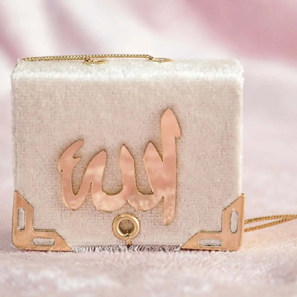 Mini Koran met fluwelen kaft - Islamboekhandel.nl