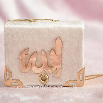 Mini Koran met fluwelen kaft - Islamboekhandel.nl
