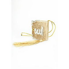 Mini Koran met fluwelen kaft - Islamboekhandel.nl