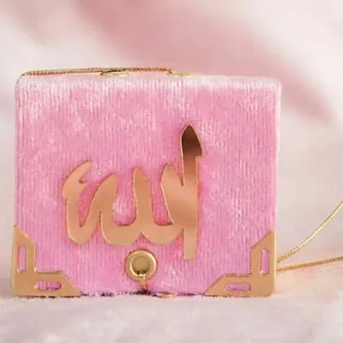 Mini Koran met fluwelen kaft - Islamboekhandel.nl