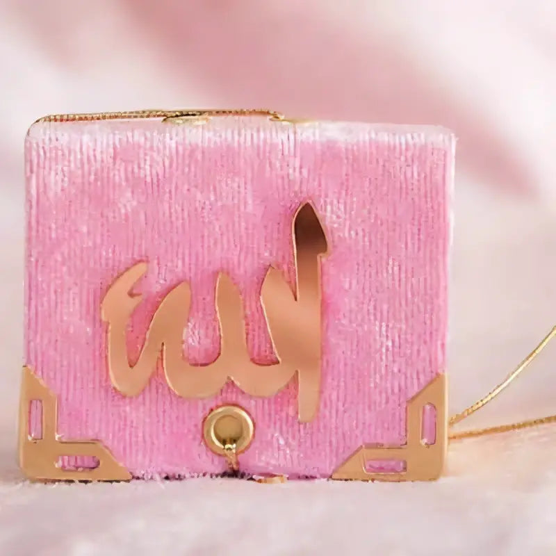 Mini Koran met fluwelen kaft - Islamboekhandel.nl