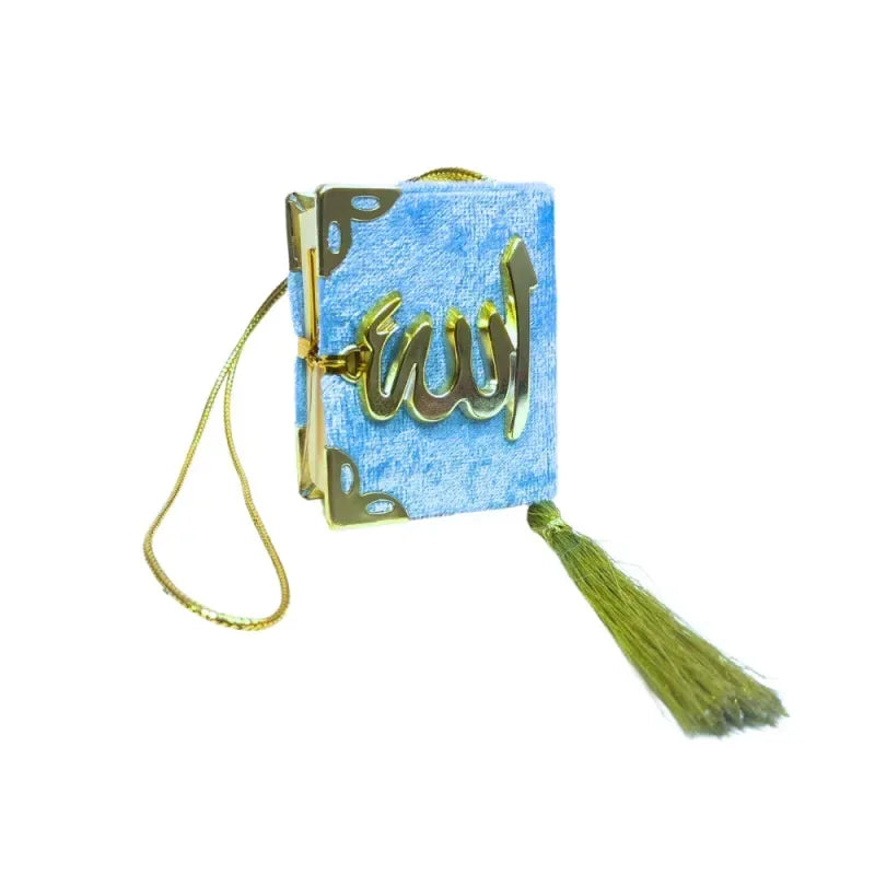 Mini Koran met fluwelen kaft - Islamboekhandel.nl