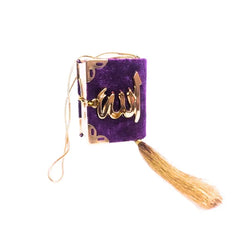 Mini Koran met fluwelen kaft - Islamboekhandel.nl