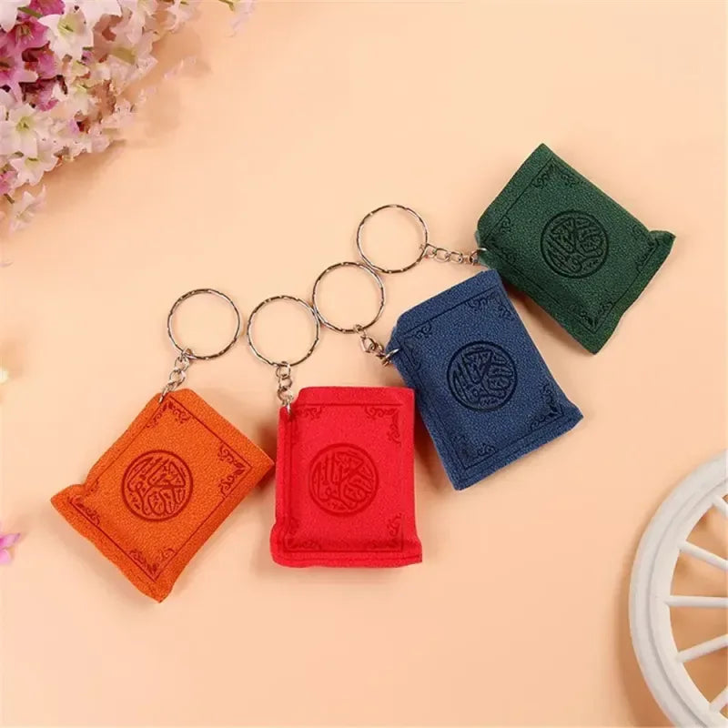 Mini Koran leer met hanger - Islamboekhandel.nl