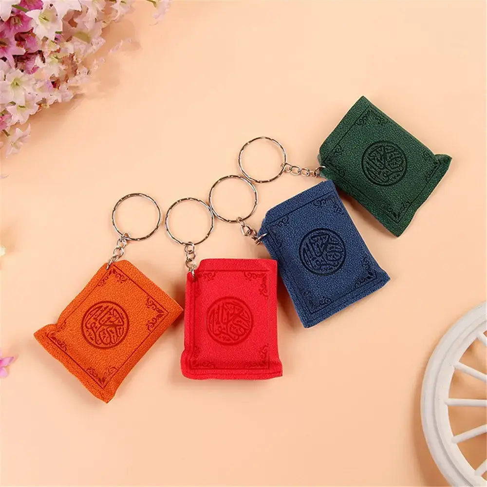Mini Koran leer met hanger - Islamboekhandel.nl