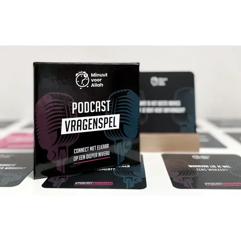 Minuut Voor Allah | Podcast the Game | Speel en boost je Iman - Islamboekhandel.nl