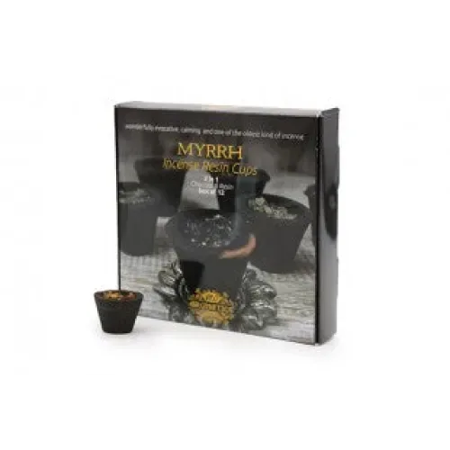 Mirre in een kuipje van kool 12 stuks - Islamboekhandel.nl