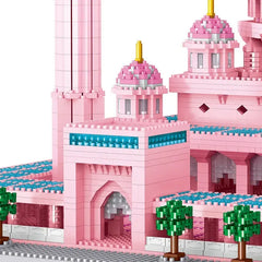 Moskee roze Bouwstenenset(lego) (5930 blokjes) - Islamboekhandel.nl