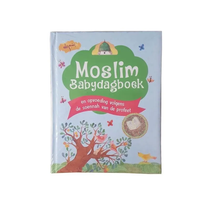 Moslim babydagboek blauw GoodWords