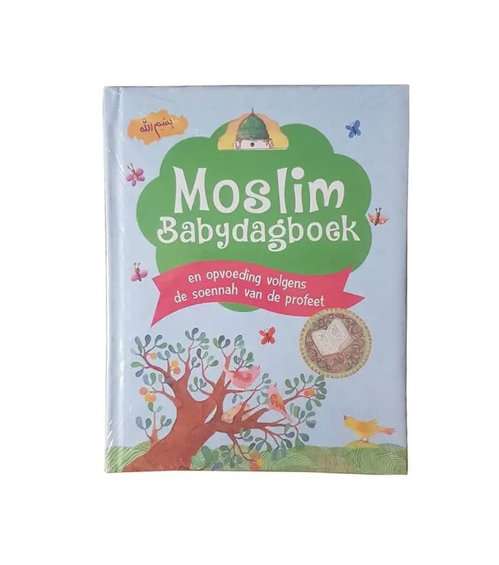 Moslim babydagboek (blauw) - Islamboekhandel.nl