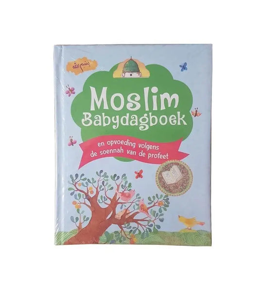 Moslim babydagboek (blauw) - Islamboekhandel.nl