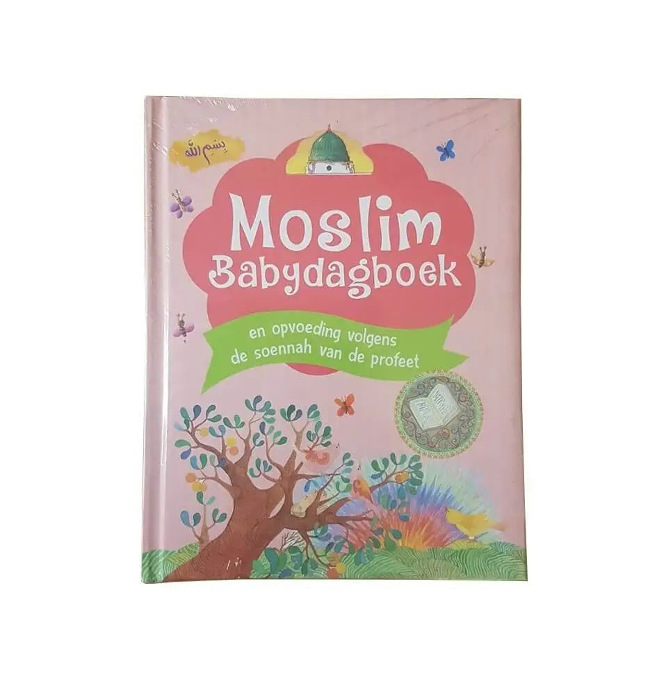Moslim babydagboek (rose) - Islamboekhandel.nl