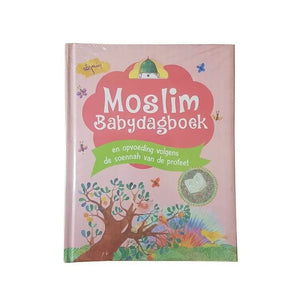 Moslim babydagboek (rose) - Islamboekhandel.nl