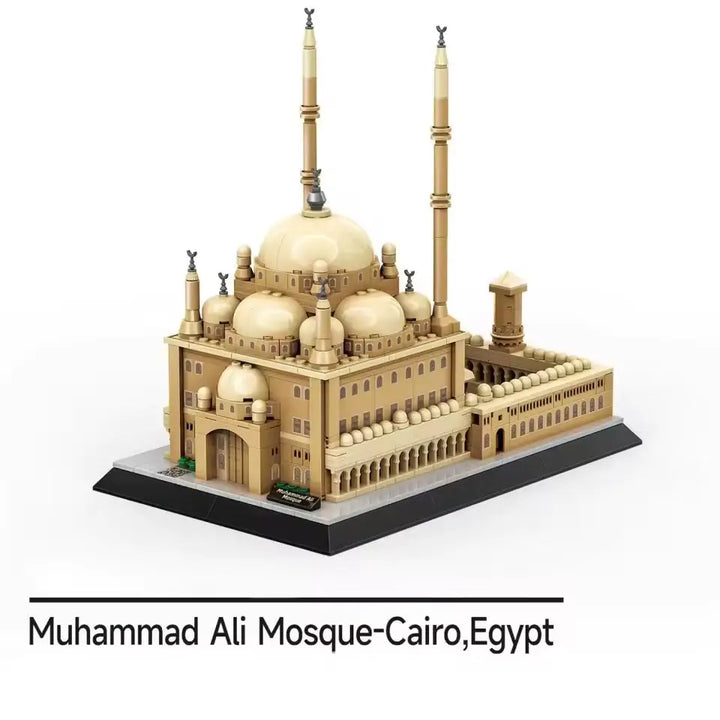 Muhammad Ali Moskee in Cairo Bouwstenenset (620 blokjes)