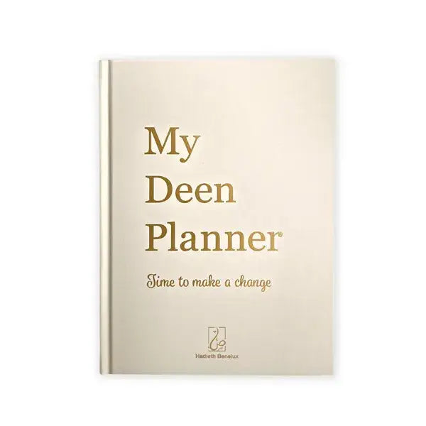 My deen planner Beige - Islamboekhandel.nl