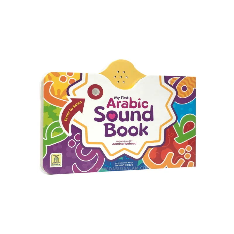 Kleurrijk interactief geluidboek voor leren Arabisch in de My First Arabic Sound Book