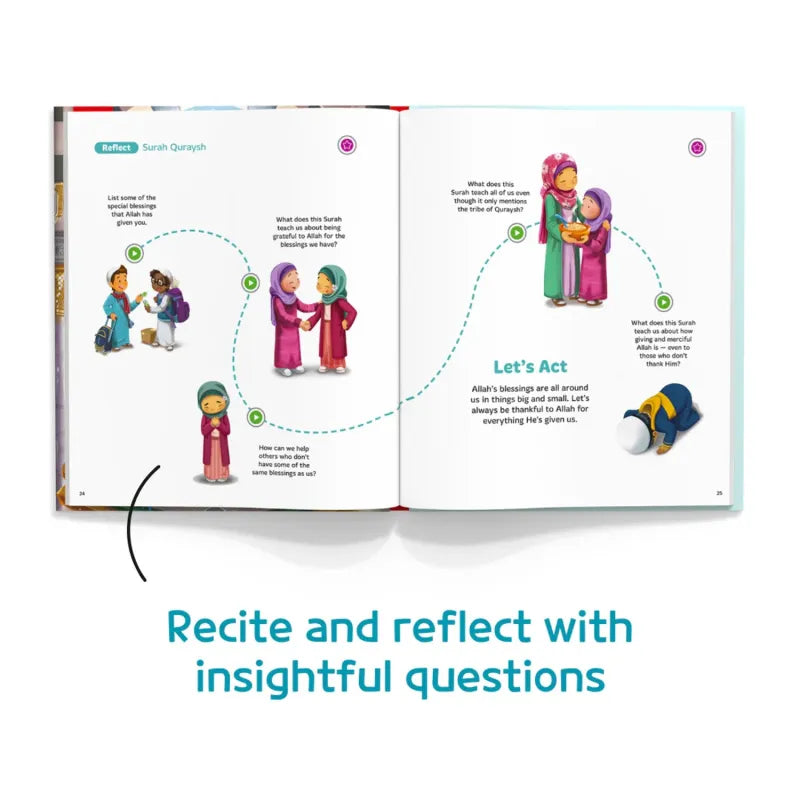 Kleurrijk kinderboek Mijn Eerste Soera Boek: Koran begrijpen