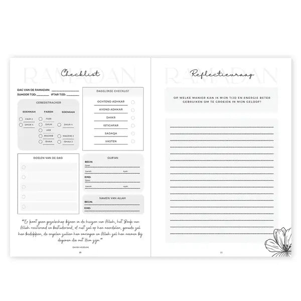 My Ramadan planner - Islamboekhandel.nl