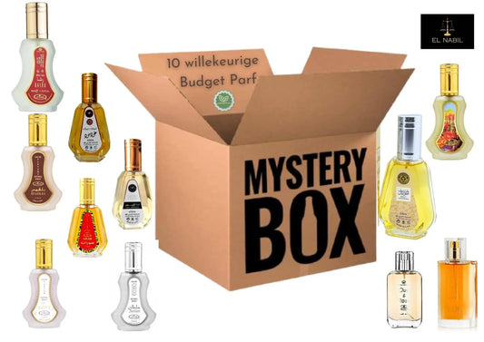 Mystery box parfum budget - Islamboekhandel.nl