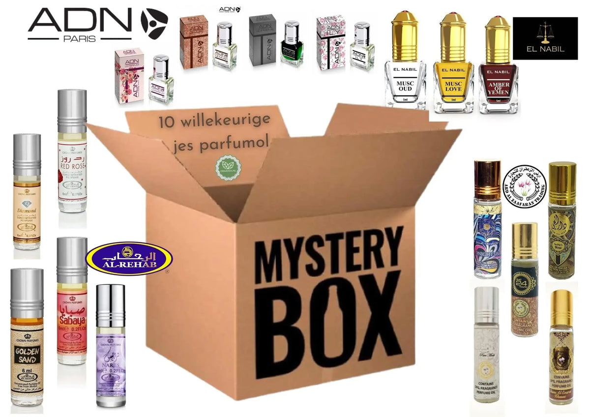 Mystery box parfumolie - Islamboekhandel.nl
