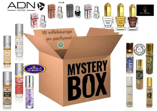 Mystery box parfumolie - Islamboekhandel.nl