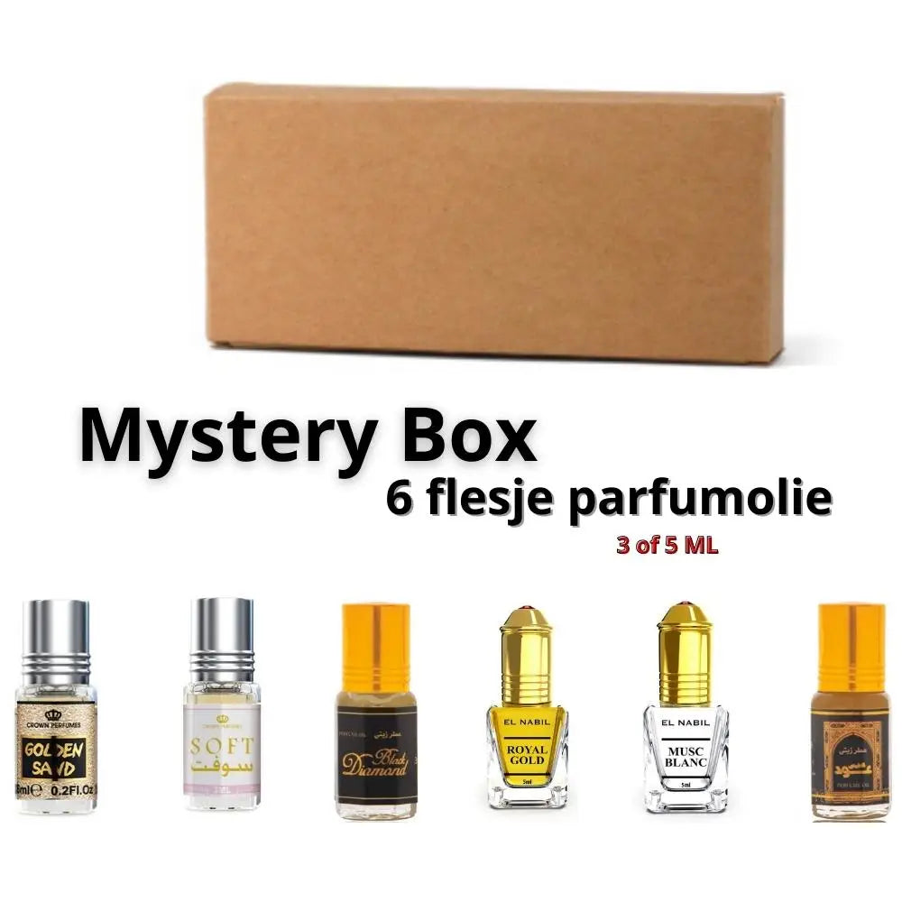 Mysterybox Parfumolie - Islamboekhandel.nl