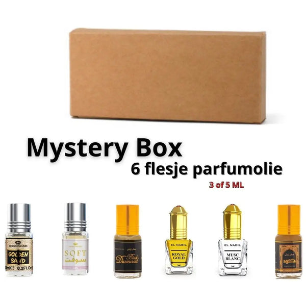 Mysterybox Parfumolie - Islamboekhandel.nl
