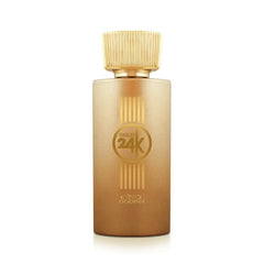 Nabeel Parfumspray Gold 24K parfumflesje met slanke metallic afwerking en elegant design