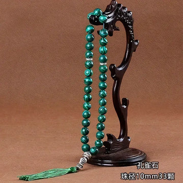 Natuurlijke steentjes tasbih -kwastje - Islamboekhandel.nl