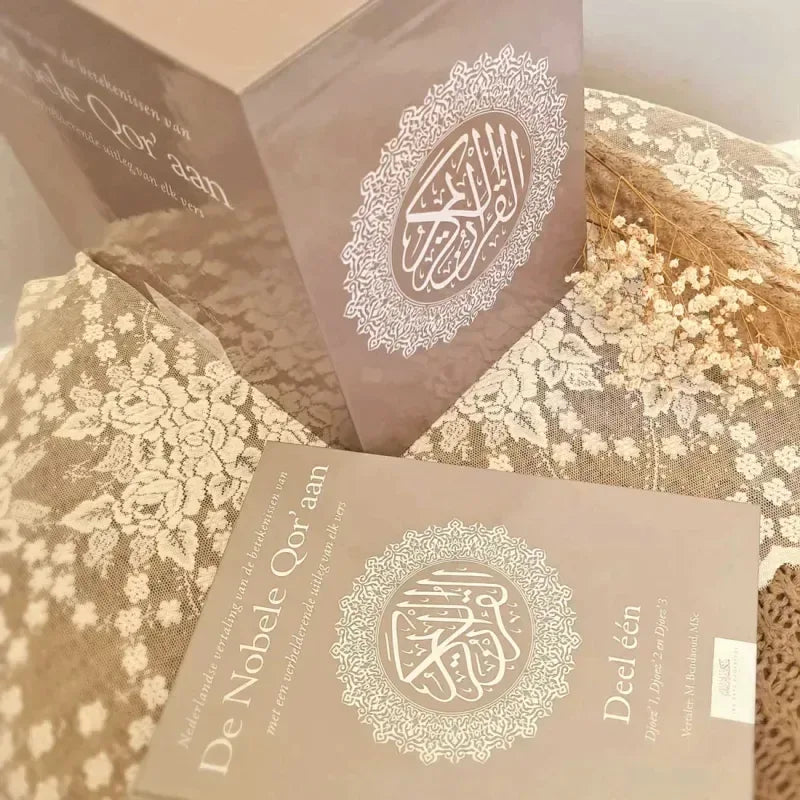 De Nobele Qor’aan/Koran met tafsier (uitleg) – complete set 10 delig. - Islamboekhandel.nl