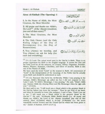 Noble Quran Small (English / Arabic) - Islamboekhandel.nl