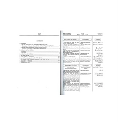 Inhoudsopgave van de Noble Quran met Arabisch tekst en transliteratie in Romeinse script