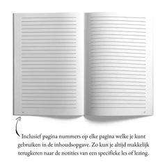 Notitieboek - "Leg Kennis Vast door het op te Schrijven"