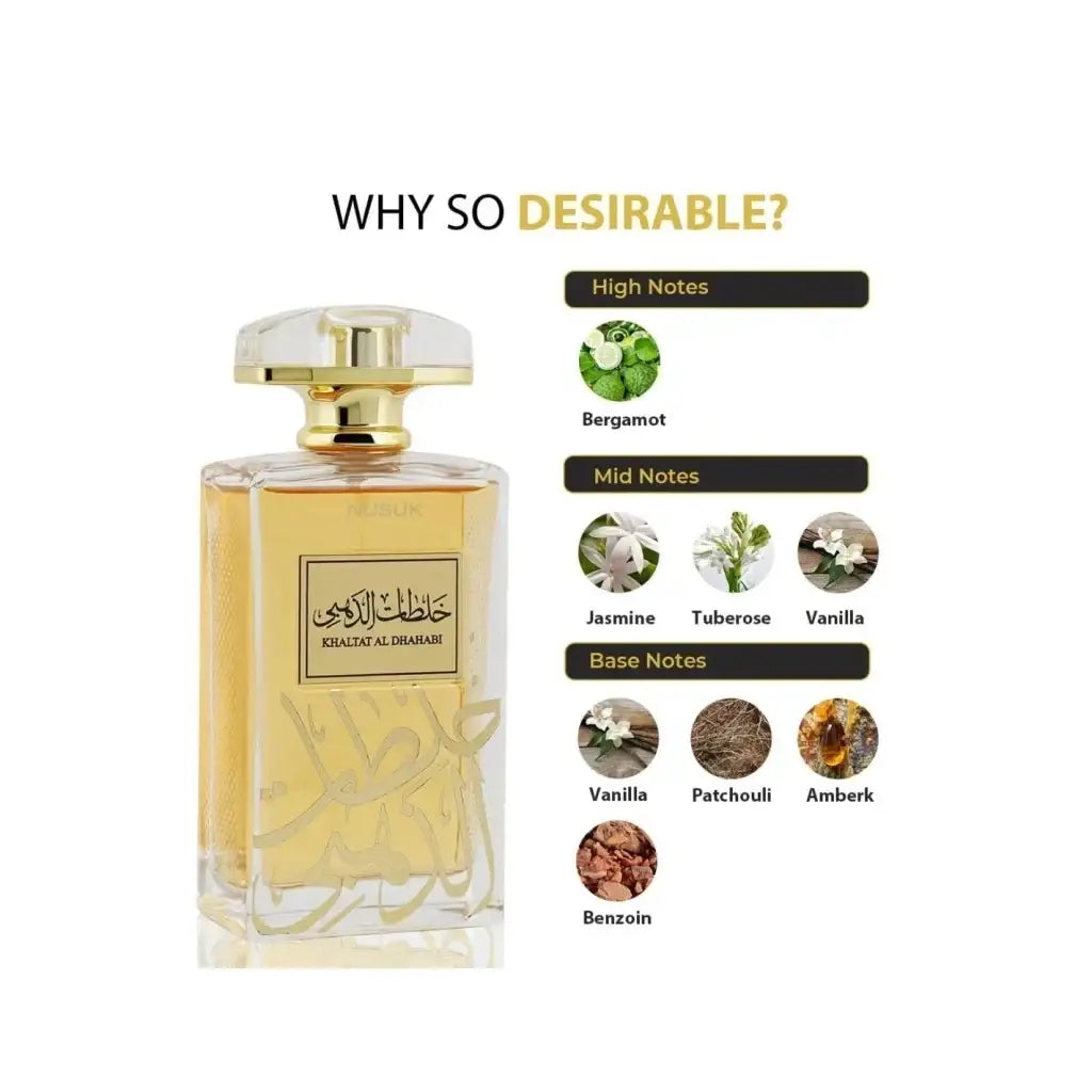 Nusuk Khaltat al Dhahabi – EDP - Eau de Parfum