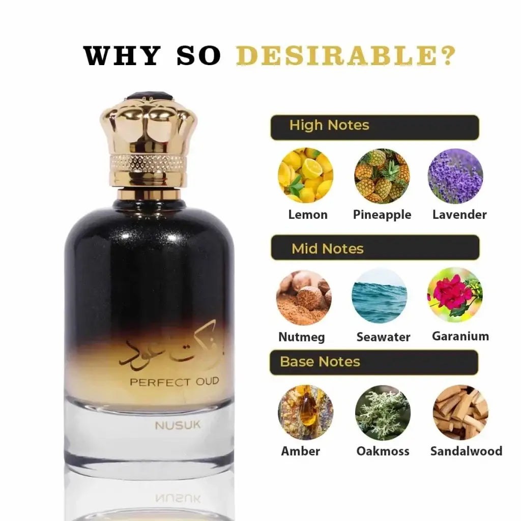 Nusuk Perfect Oud – EDP - Eau de Parfum